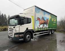 2007 Scania P310 6x2 Curtainside Truck